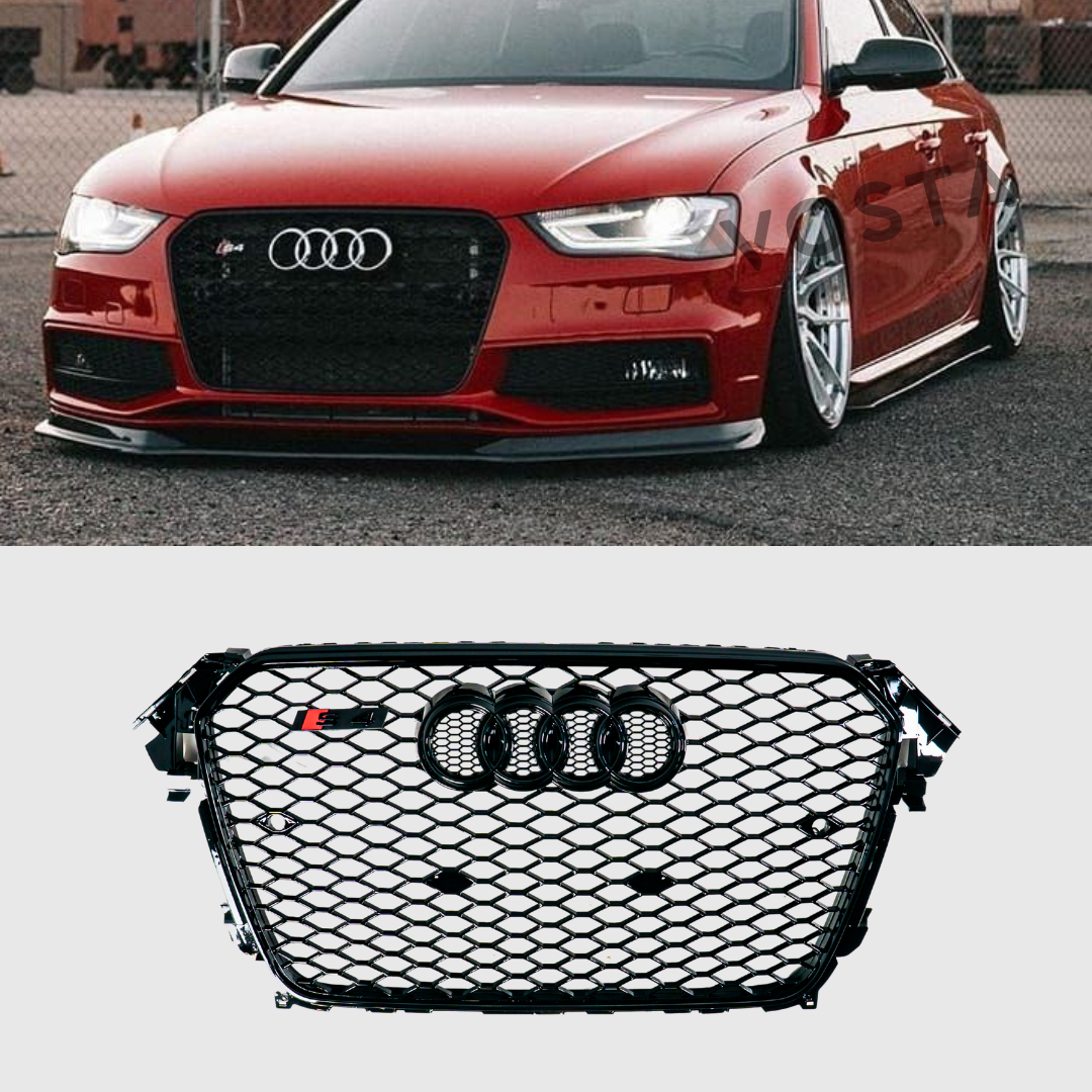 VOSTA A4 RS4 Honeycomb Grille | Audi A4/S4 B8.5 2013-2015