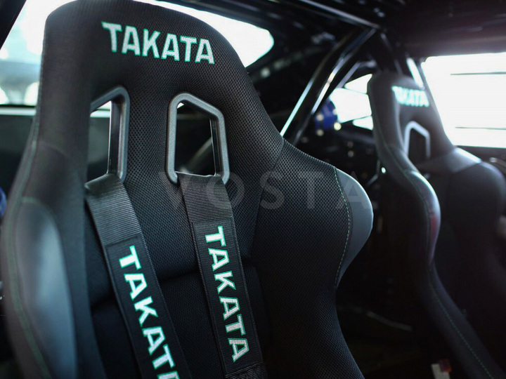 Takata 4 Point Harness - Black Style