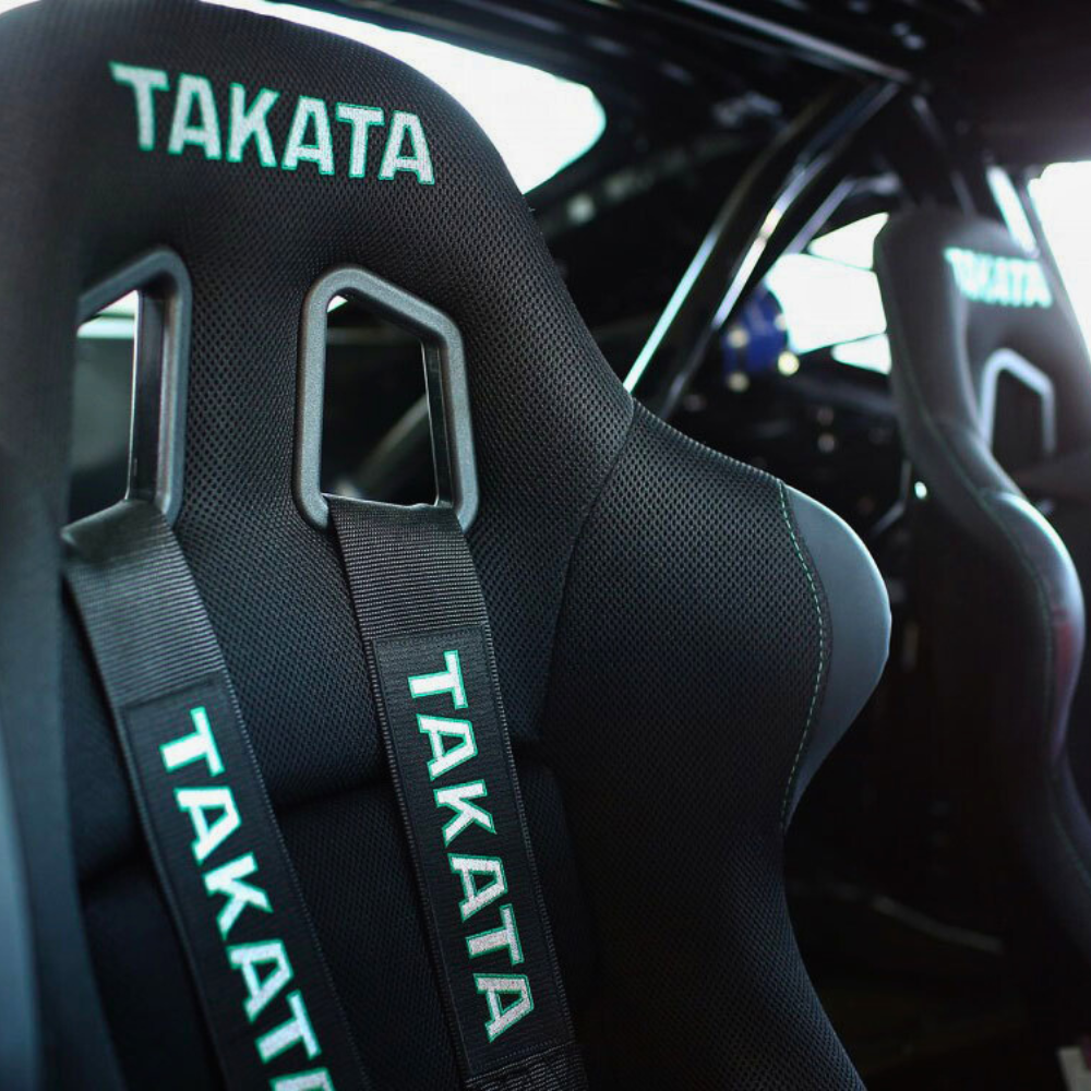 Takata 4 Point Harness - Black Style