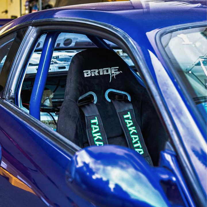 Takata 4 Point Harness - Black Style