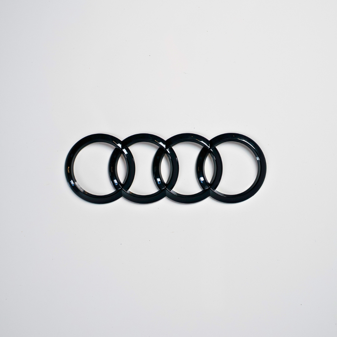 Audi Black Rear Boot Emblem (A3/A4/A5) | VOSTA