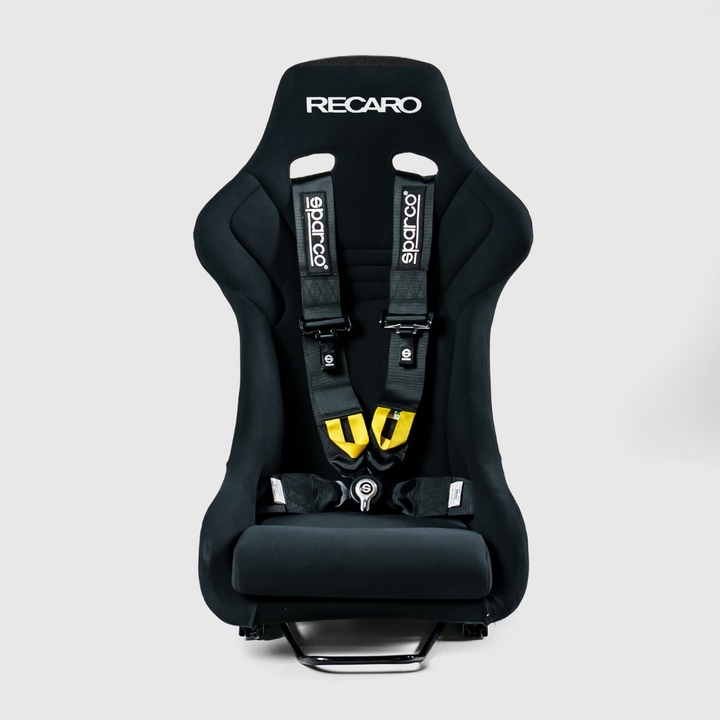 Recaro RS-G Style Black Velour Seat - Fixed