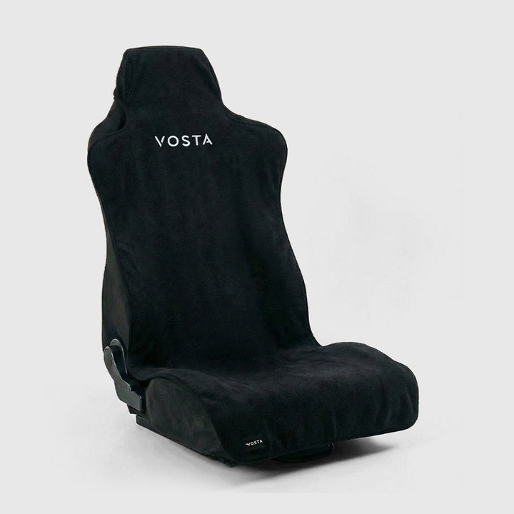 HydroSHIELD™ PRO Waterproof Fitted Seat Cover - Jet Black.
