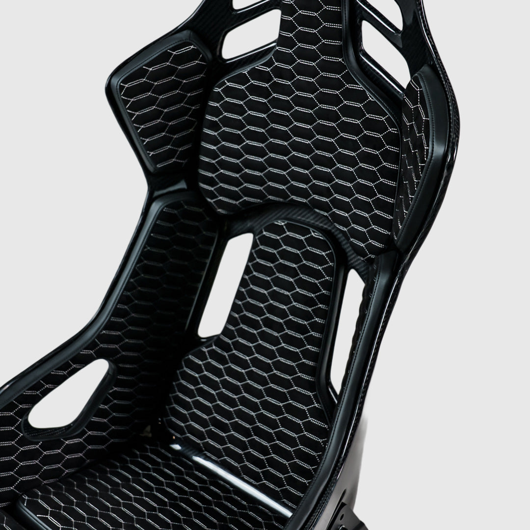 VOSTA R1 Carbon Seat - HONEYCOMB WHITE.