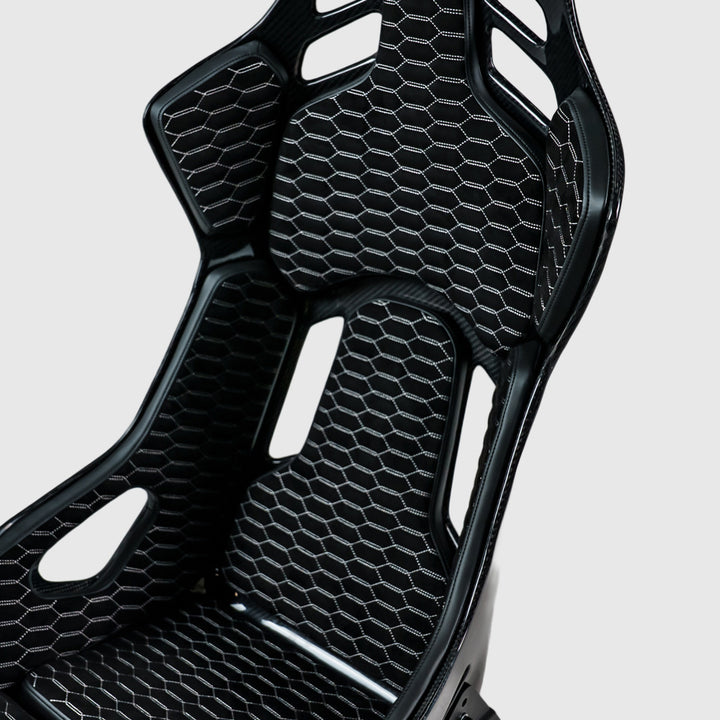 VOSTA R1 Carbon Seat - HONEYCOMB WHITE.