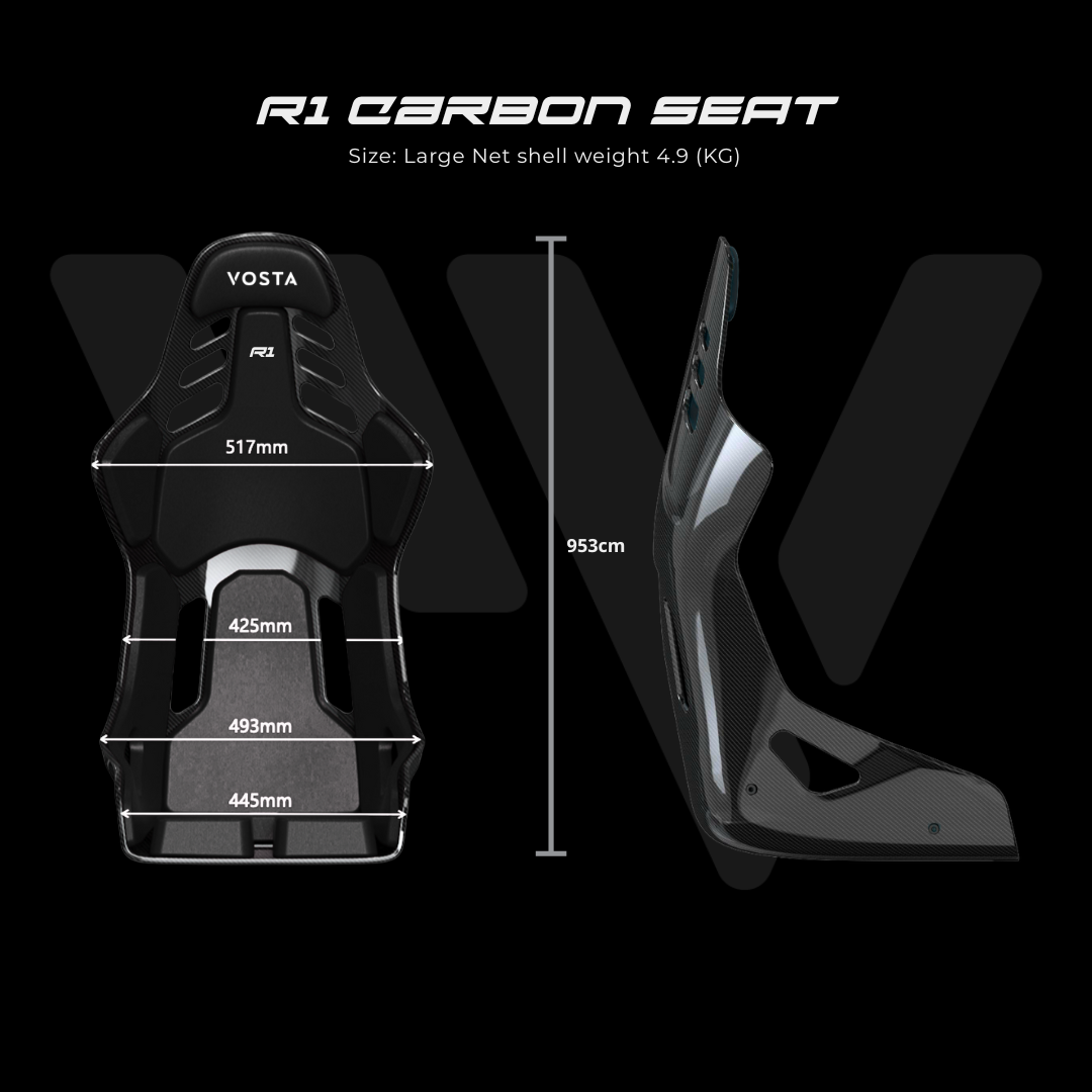 VOSTA R1 Carbon Seat