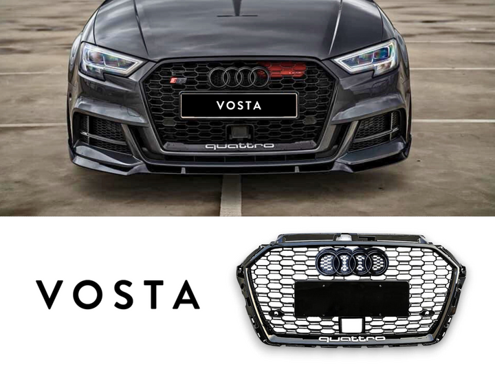 RS3 Style Honeycomb Grille - 2017-21