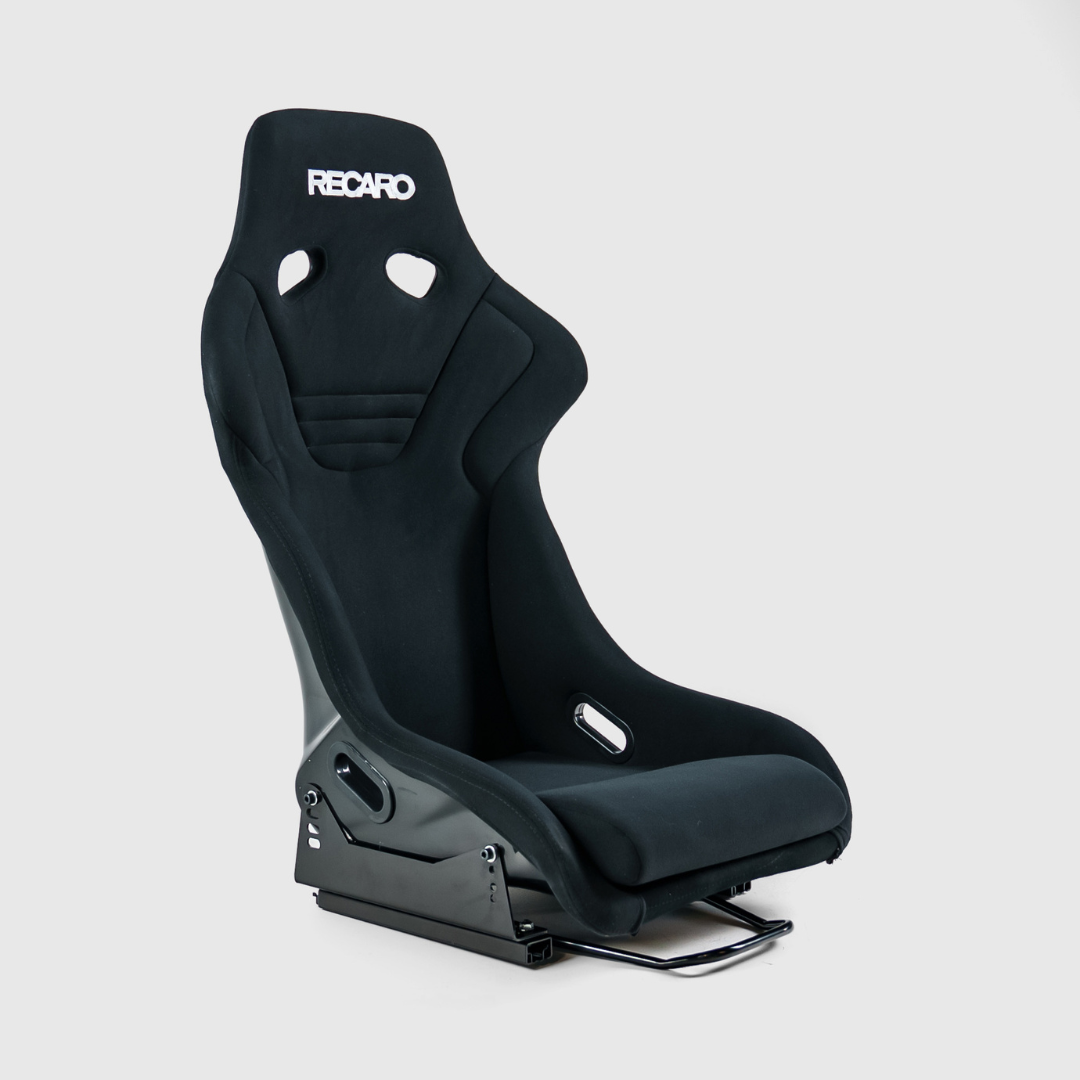 Recaro RS-G Style Black Velour Seat - Fixed