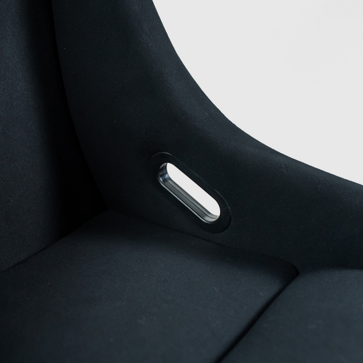 Recaro RS-G Style Black Velour Seat - Fixed