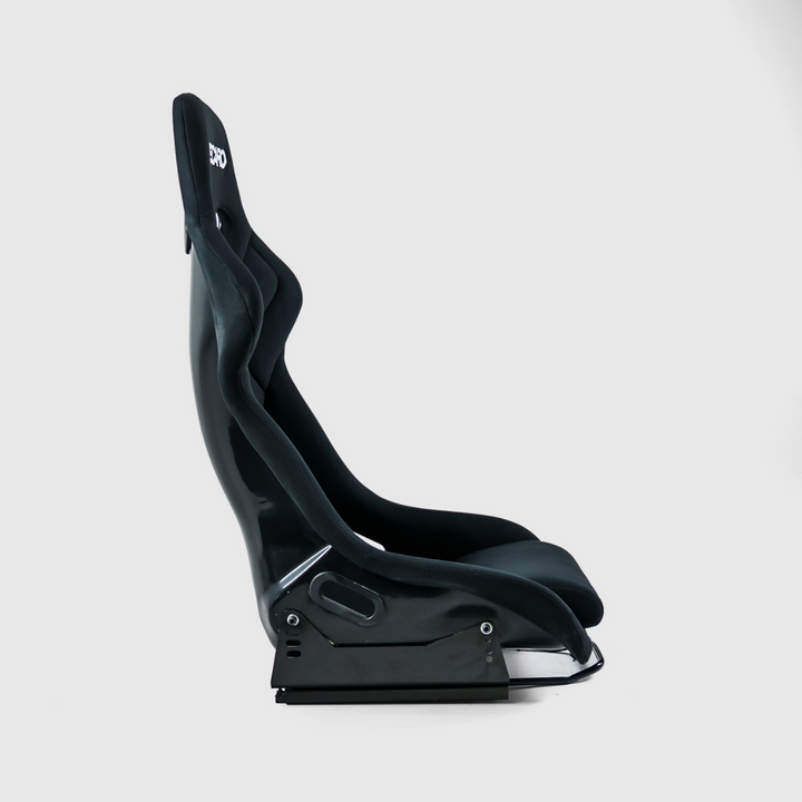 Recaro RS-G Style Black Velour Seat - Fixed