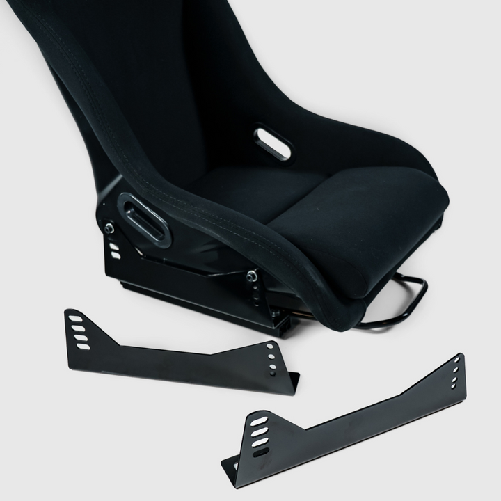 Recaro RS-G Style Black Velour Seat - Fixed