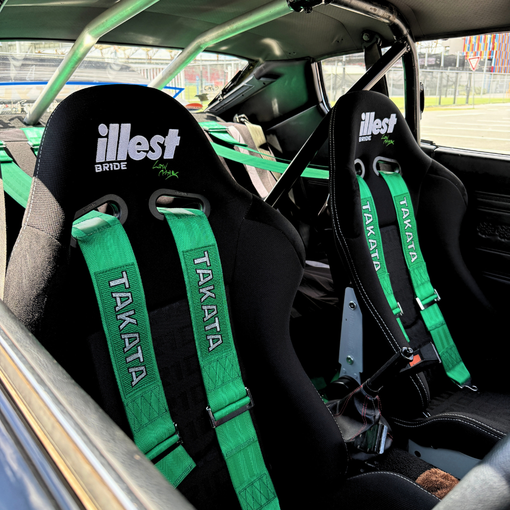 Bride Stradia II iLLEST Style Black Recliner Seat - ADR Approved.