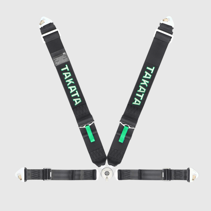 Takata 4 Point Harness - Black Style