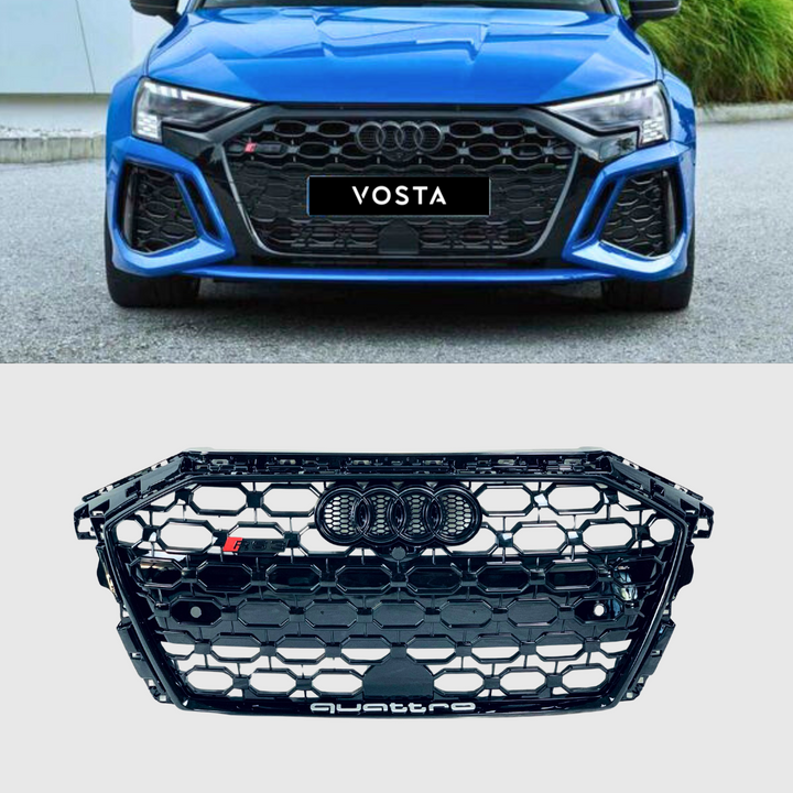VOSTA RS3 8Y Style Honeycomb Grille - 2021-25