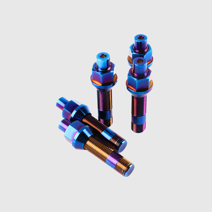 VOSTA BLOX Titanium Wheel Stud Conversion Kit - M14×1.5×75mm