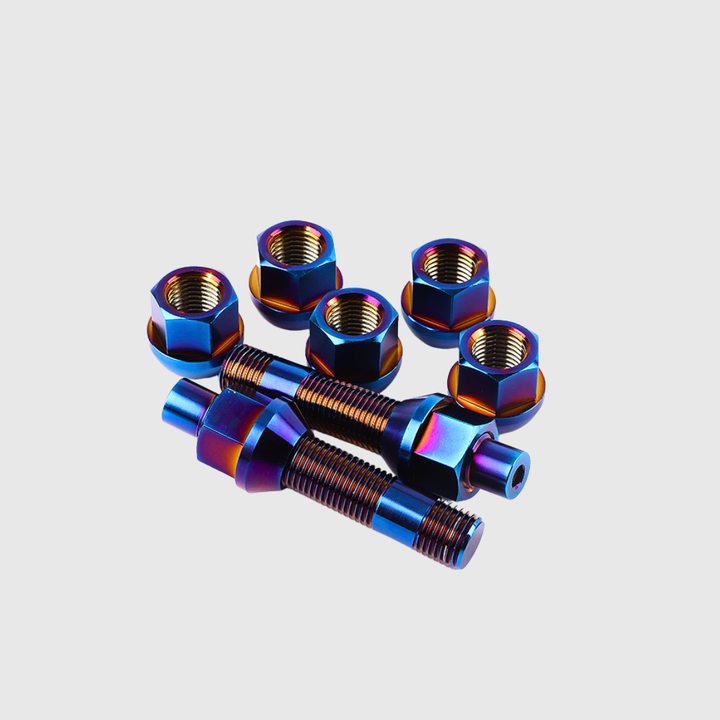 VOSTA BLOX Titanium Wheel Stud Conversion Kit - M14×1.5×75mm