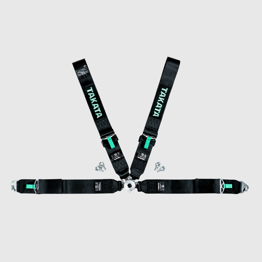 Takata-style 4 Point Harness (Black)