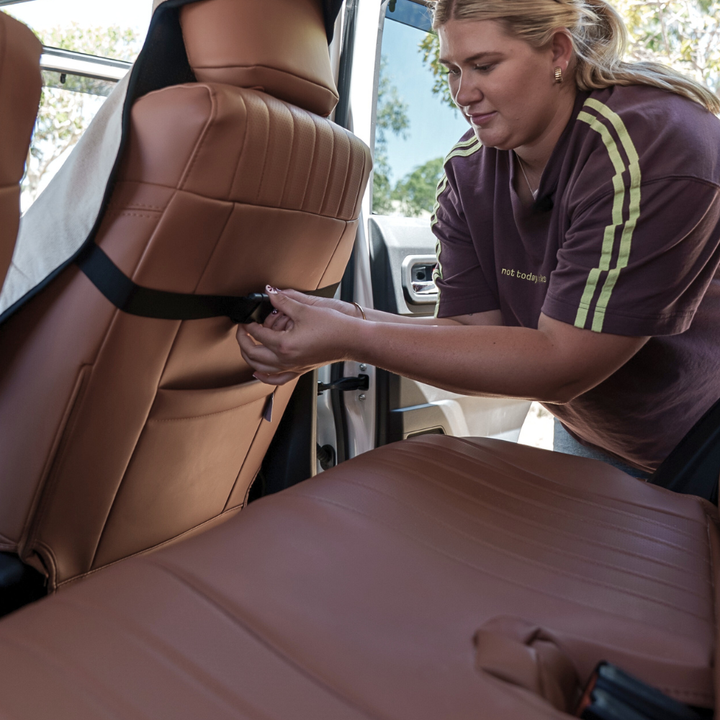 HydroSHIELD™ PRO Waterproof Fitted Seat Cover.