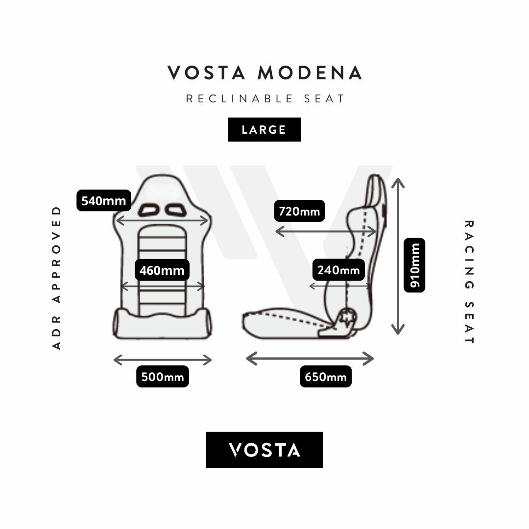 VOSTA Modena Seat - ADR Approved