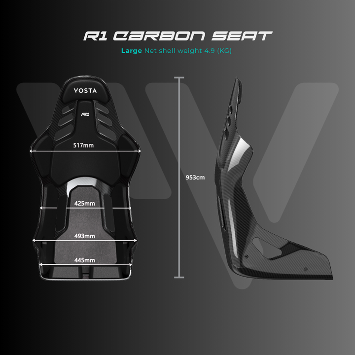 VOSTA R1 Carbon Seat.