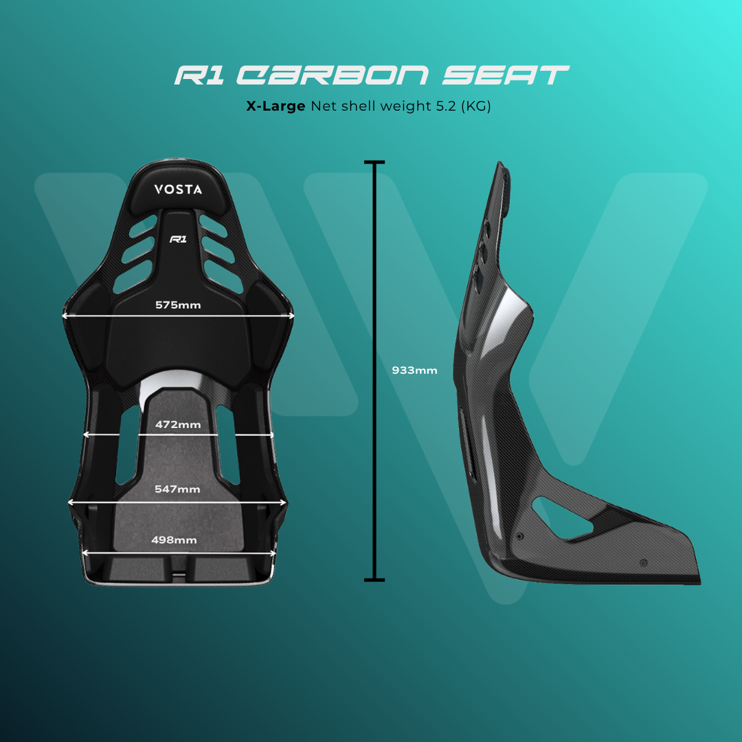 VOSTA R1 Carbon Seat.