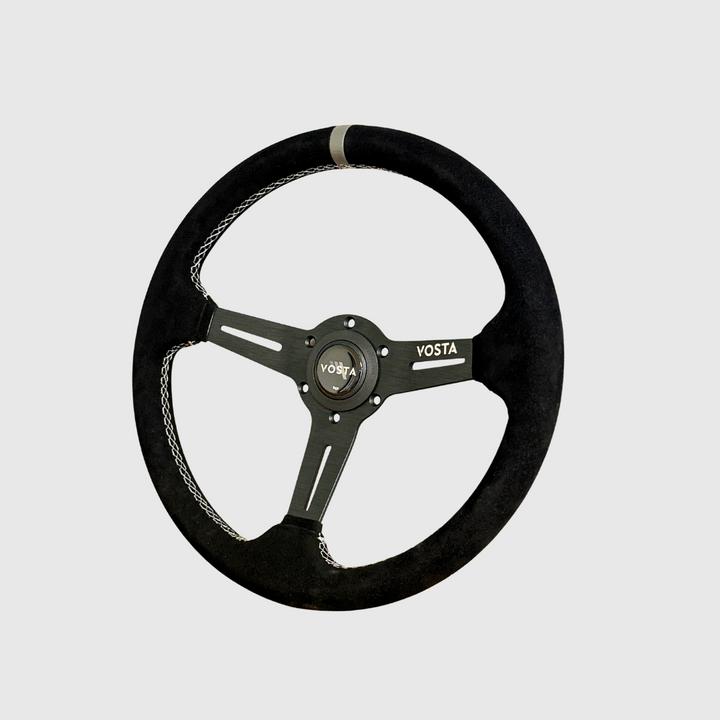 VOSTA SR Alcantara Steering Wheel - 350MM 3"