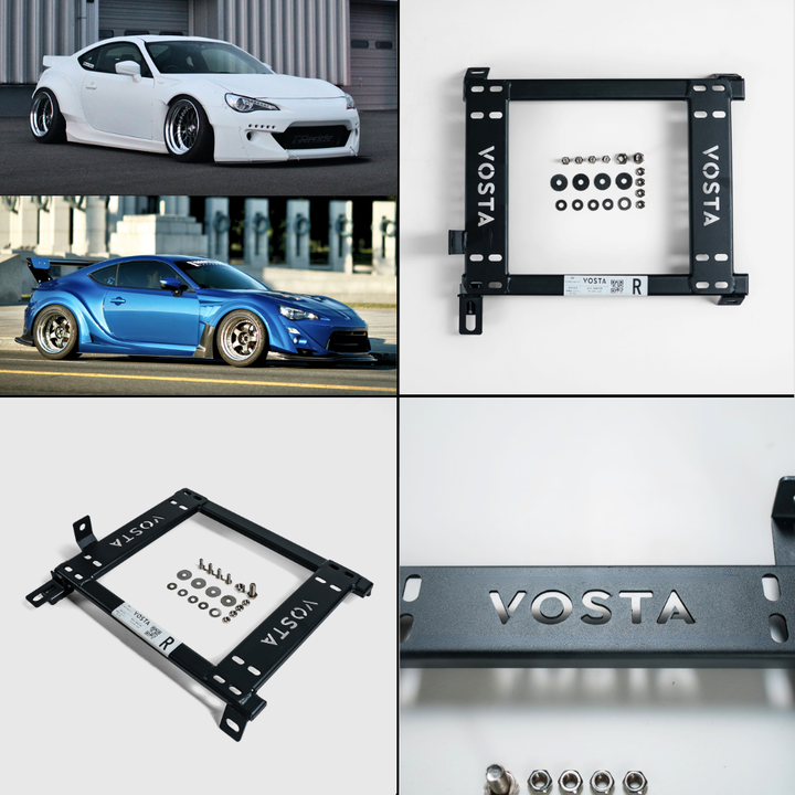 VOSTA Seat Base Adapter - TOYOTA GT86/SUBARU BRZ (Driver or Passenger)