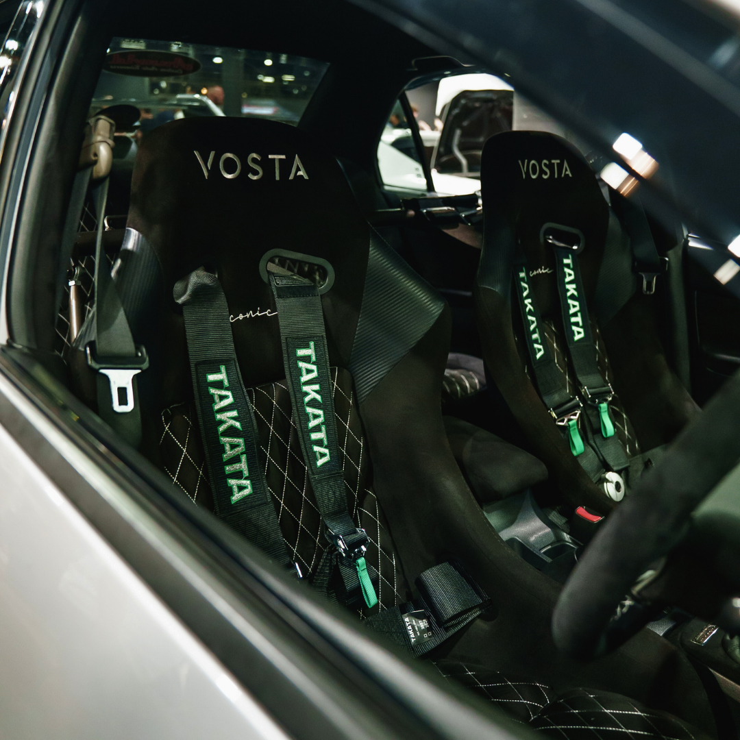 VOSTA Circuit Alcantara Bucket Seat - Fixed