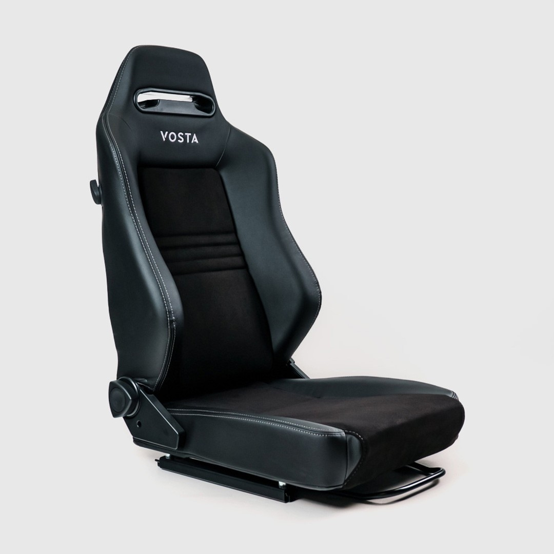 VOSTA Terrain Seat Black Leather Alcantara - ADR APPROVED