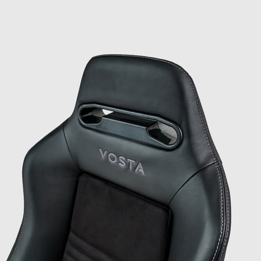 VOSTA Terrain Seat Black Leather Alcantara - ADR APPROVED