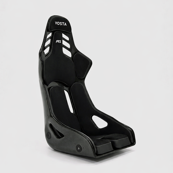VOSTA R1 Carbon Seat - JET BLACK.