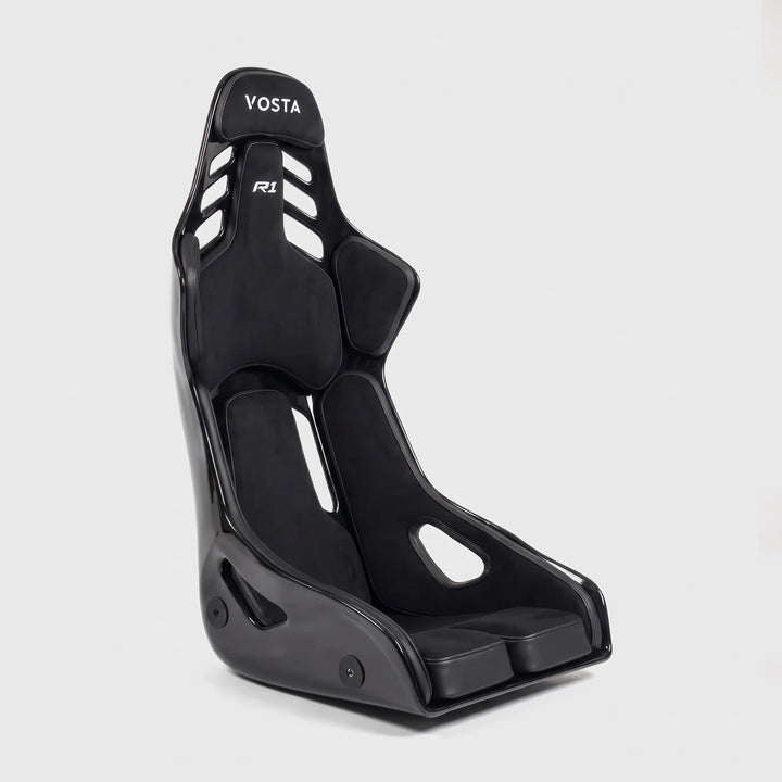 VOSTA R1 FRP bucket seat, three-quarter front view