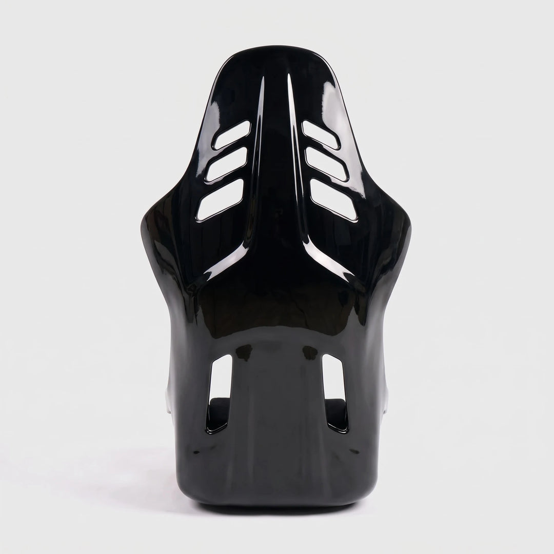 VOSTA R1 FRP bucket seat, rear view of the FRP shell