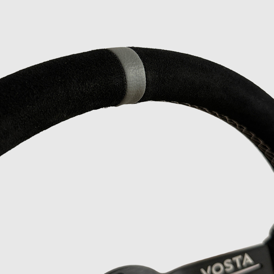 VOSTA SR Alcantara Steering Wheel - 350MM 3"