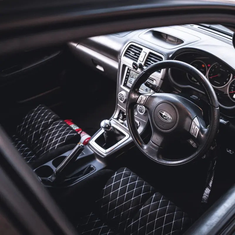 Subaru WRX STI with VOSTA Iconic Recliner